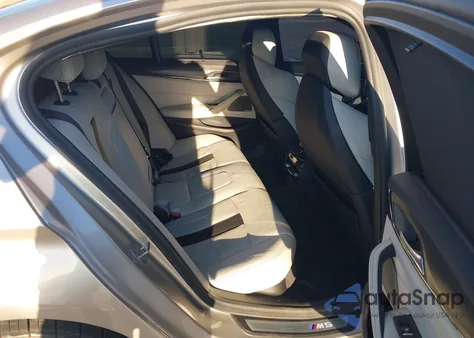 2020 BMW M5 из США, поврежденный, VIN WBSJF0C09LCD27350